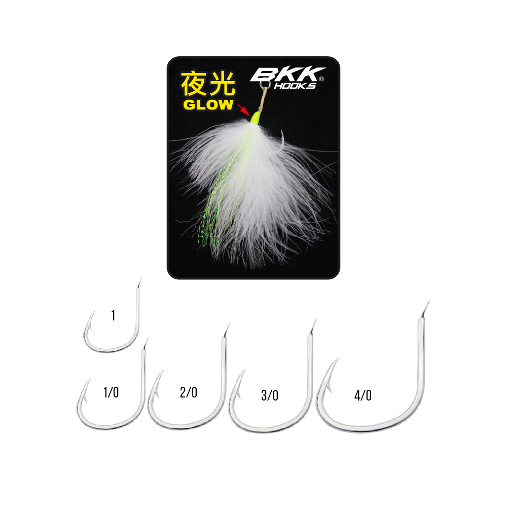 Asuka Jigging Feather with Glow Flashy Single Assist Hook JFY-735 | Asuka 