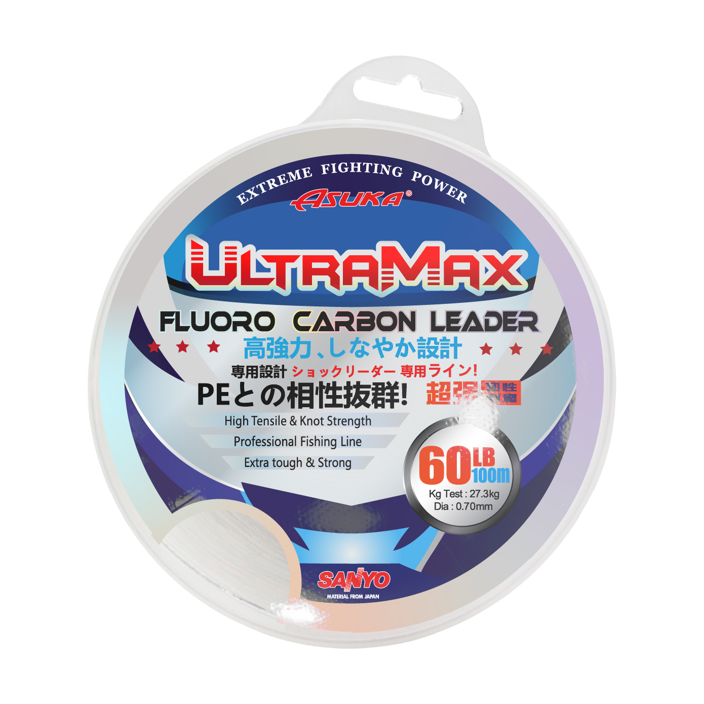 Asuka Ultra Max Fluoro Carbon Leader | Asuka 
