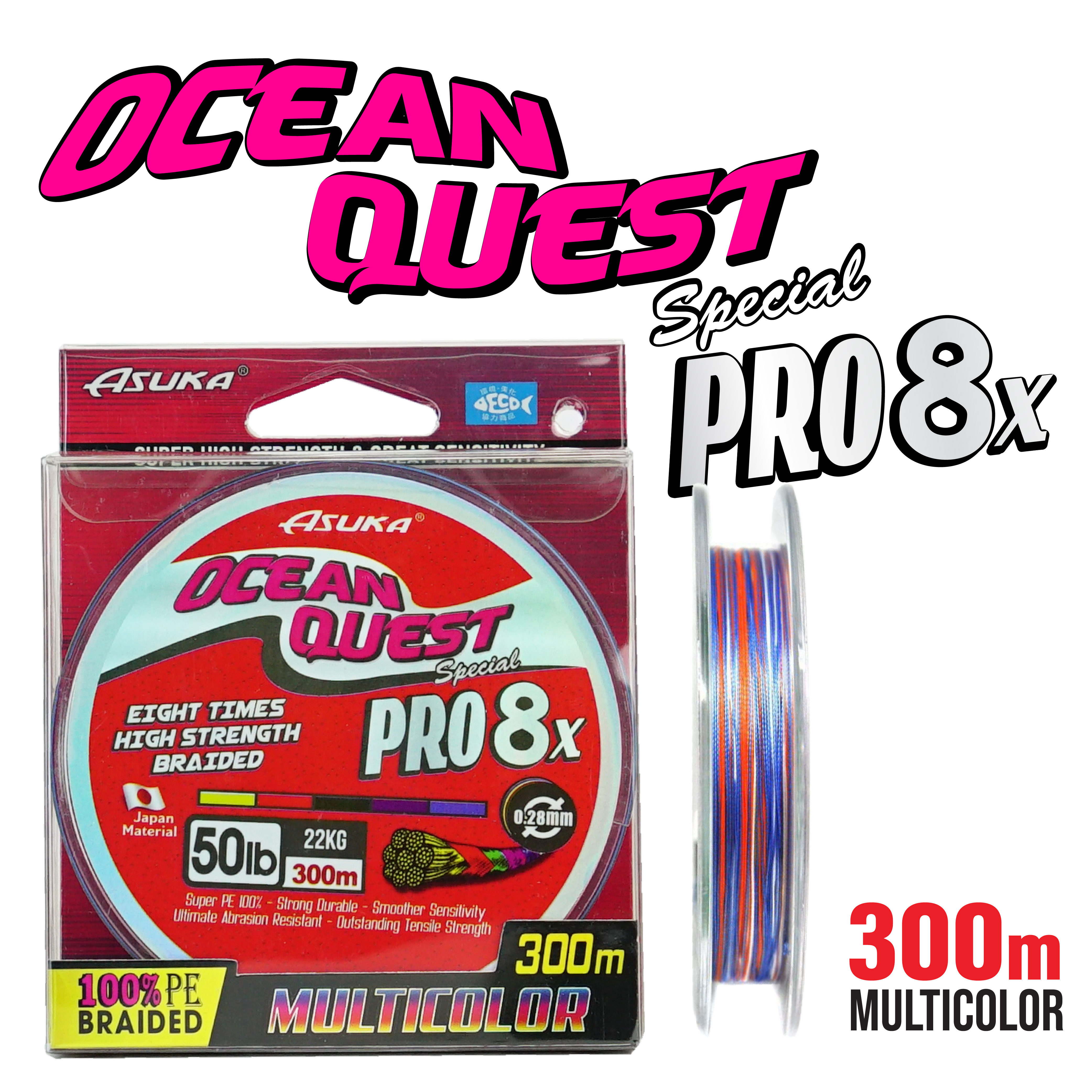 Asuka Ocean Quest 8X PE Line | Asuka 