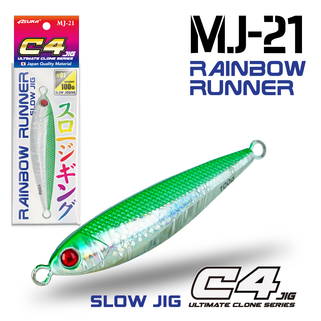 Asuka Fishing  | Asuka C4 Rainbow Runner Jig MJ-21